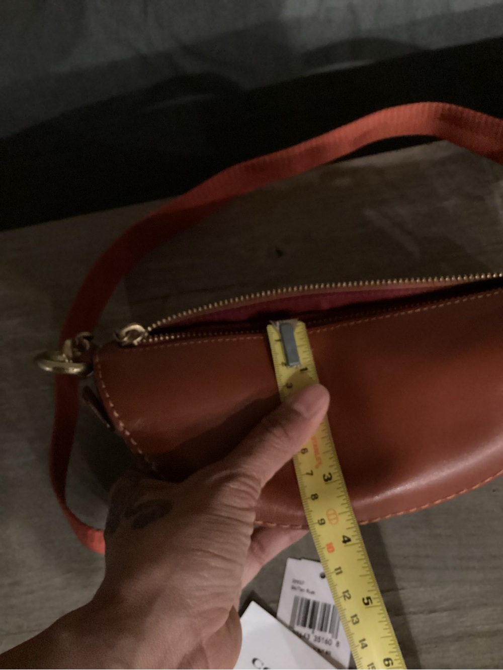 Super Rare made for Japan Coach Signature Adjustable Leather Belt Bag/Crossbody - Picture 8 of 8